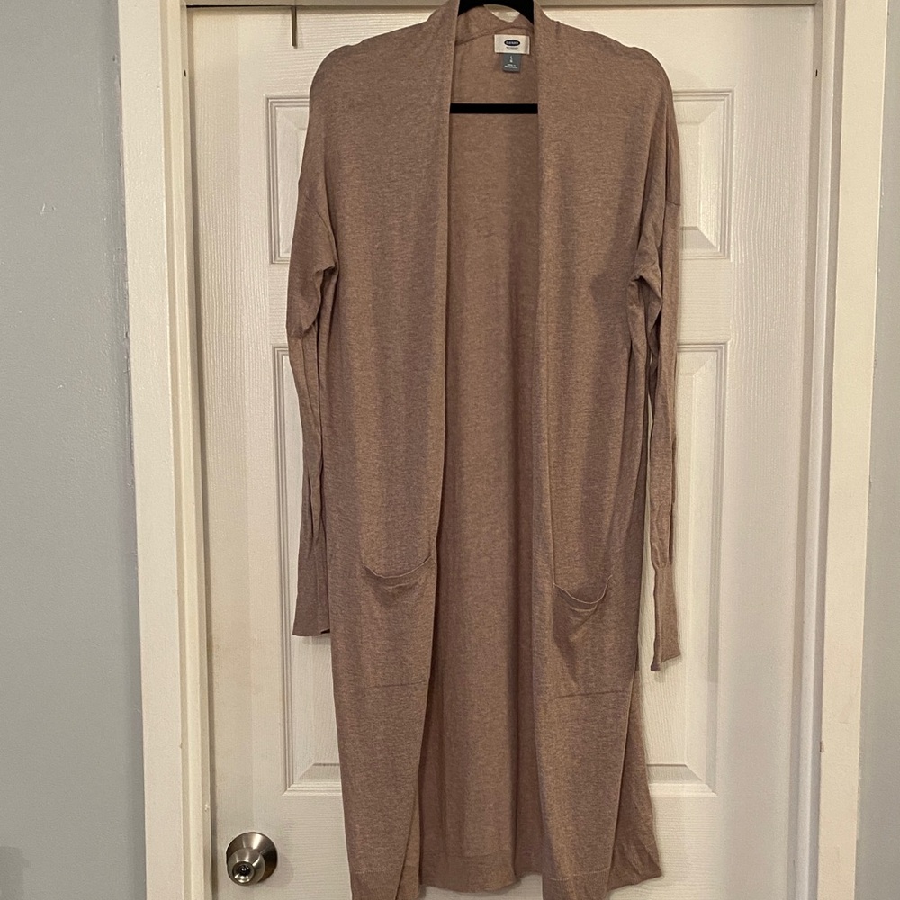 Old Navy Women's Tan Cardigan Sweater